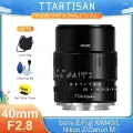 TTArtisan 40 мм F2.8 APS-C макро объектив ручной фокус, Black, Nikon Z