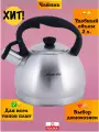Чайник со свистком для плиты нержавеющей стали
