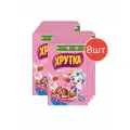 Готовый завтрак, Хрутка, подушечки с клубникой, 220г 8 шт