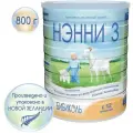 Сухой молочный напиток Нэнни 3 на основе козьего молока, 800гр