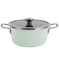 Кастрюля низкая с крышкой Vitrinor Nordic Mint 24