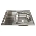 Мойка mixline 60х80х16 см, 0.4, правый выпуск 1 1/2 527971