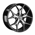 Колесный диск LS FORGED LS FG14 20x10 PCD5x112 ET35 D66.6 черный глянцевый с полированными лучами