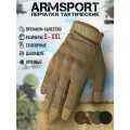 Перчатки тактические мужские Armsport, мотоперчатки песочного цвета, XL