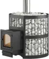 Чугунная печь для бани ЭТНА Стандарт 24 (ДТ-4С) диаметр дымохода: 120 мм