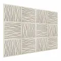 12 шт. Перфорированный акустический Звукопоглощающая пластина 30x30x0.9cm