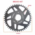 Звездочка GUSTAVO, для Bafang BBS01/BBS02/BBSHD M625, алюминиевый диск, 46T, черная
