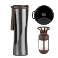 Термос Xiaomi Kiss Kiss Fish Moka Smart Cup Oled 430ml. Grey (силиконовый ремешок)