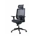 Кресло GTCHAIR InFlex M Premium, эргономичное, игровое, черное, 29 кг