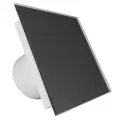 Панель декоративная для вентилятора ERA Aeon D100/125 179х179мм стекло Matelac black classic