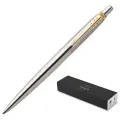 Ручка шариковая PARKER JOTTER STAINLESS STEEL GT синий 0,8мм 1953182