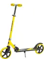 Самокат 2-х колесный серия RATE колеса PU 200мм, складной, нагрузка до 80кг, регулировка высоты руля до 103 см, желтый