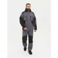 Костюм демисезонный мембранный Huntsman Торнадо до -15 для охоты, рыбалки, ткань Breathable, цвет серый (р.60-62/182-188)