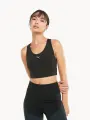 Топ спортивный PUMA Mid Impact All-In Long Line, размер S, черный