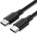 Кабель UGREEN US286 (50996) USB-C 2.0 Male To USB-C 2.0 Male 3A Data Cable. Длина: 0,5м. Цвет: черный