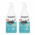 WONDER LAB Экогель для мытья посуды, овощей и фруктов Жасмин и Морская соль, 550 мл, 2 ШТ