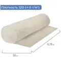 Полотно НЕТКОЛ, Узбекистан, рулон 0,75х50 м, плотность 120 (±5) г/м2, в пакете, LAIMA, 607523