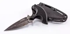 Тычковый нож VN Pro K323T1R (COBRA), сталь AUS8, рукоять эластомер, чехол из пластика