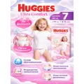 Подгузники-трусики Huggies Ultra Comfort для девочек №7 >17кг, 34шт