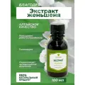Настойка женьшеня Благодея-Алтай натуральные компоненты, 100 мл