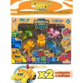 Игровой набор Команда Дино Dino Go Go, фигурки, инерционные машинки, 5 шт.