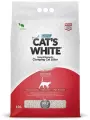 Cat's White Natural комкующийся наполнитель натуральный без ароматизатора для кошачьего туалета (10л)