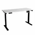 Стол с регулировкой высоты электрический LuxAlto LA-T33-E6 черный/белый ЛДСП 120*60*2.5
