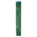 Грифели для механических карандашей Faber-Castell Polymer, 12шт, 0,7мм, HB