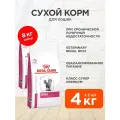 Корм сухой Royal Canin Renal Rf23 для взрослых кошек при хронической почечной недостаточности, 4 кг х 2 шт
