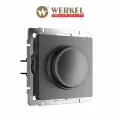 Диммер встраиваемый Werkel W1142064, 600 Вт/LED 200 Вт, графит матовый, IP20