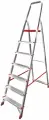 Стремянка Nv311 Новая Высота 7 Ступеней, Рабочая Высота 3.47 М, Нагрузка 150 Кг.