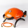 Газовый гриль O-GRILL 800T orange + адаптер А + шланг O-Hose в подарок
