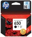 Картридж струйный HP 650 чёрный