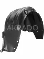 Подкрылок AKRADO, для TOYOTA CAMRY, пластик, черный, задний, левый