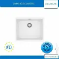Кухонная мойка ALVEUS GRANITAL OMNI 30 ARCTIC-G11 550x450x198 с сифоном 1145083 (1150051)