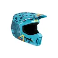 Мотошлем подростковый Leatt Moto 3.5 Helmet Kit (Леопардовый, M, 2025 (1025450120))