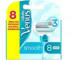 Venus Сменные кассеты для бритвы Venus Smooth, 8 шт.
