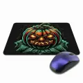 Коврик для мышки Тыква Хэллоуин, прорезиненный, влагоотталкивающий, с не стирающимся изображением, 22х18см, толщина 3мм