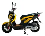 Скутер VMC NAKED BY49QT-5A 150 куб. см. (49 см3) желтый (схож с Honda Zoomer) сигнализация/без постановки на учет в ГАИ