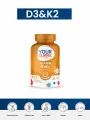 Vitamin D3K2, Витамин Д3К2 1000 IU. 60 Мармеладок. Турция