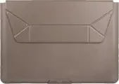 Чехол Uniq Oslo для MacBook Pro 14 (M1/M2, 2021-2023) серый (Stone Grey)