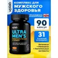 VPLAB, Комплекс витаминов для мужчин, для иммунитета, памяти, для мышц, Ultra Men's Multivitamin, 90 капсул