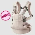 Эргорюкзак - кенгуру Babybjorn Harmony Woven Light Pink Melange переноска для новорожденных и детей до 3 лет