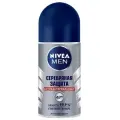 Nivea Men Дезодорант-антиперспирант Серебряная защита роликовый, 50 мл, 30 шт.