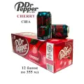 Напиток газированный DrPepper Cherry США, 12 банок