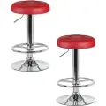 Набор 2 шт. Табурет барный DOBRIN BRUNO, LM-5008, бордовый