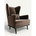 Кресло SAV Велюр Galaxy коричневый Choco 08 90х75х96 см