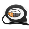 Рулетка RAGE by VIRA с прорезиненным покрытием Soft-Touch автостопом 8 м х 25 мм 100045