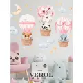 Наклейки интерьерные VEROL Животные на стену, декор для дома, стикеры самоклеящиеся, украшения для комнаты, подарок