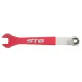 Ключ для педалей велосипеда STG YC-161 красный/серебристый